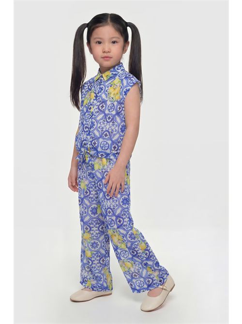Pantaloni palazzo in chiffon GUESS | J6GB01WA2T0/P7YG